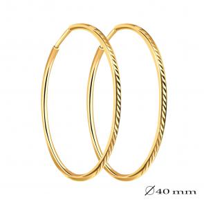 Золотые серьги МАГНАТ МА 021007 фото